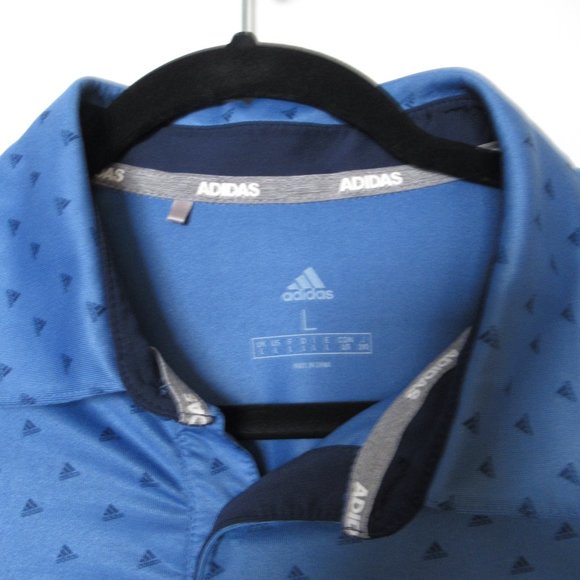 Adidas Golf Polo for Men, Size L, preowned - Picture 4 of 4